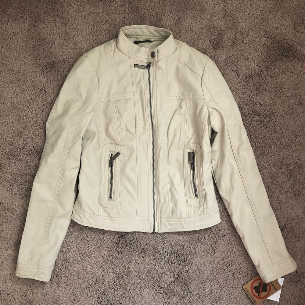 NWT Kohl’s J-2 Leather Jacket